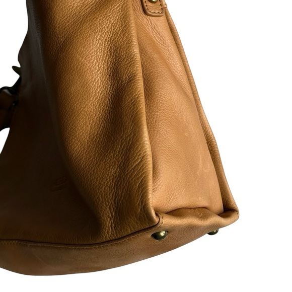 American Leather Co triple entry handbag - Picture 6 of 9